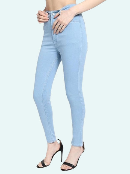 LITE BLUE NARROW JEANS