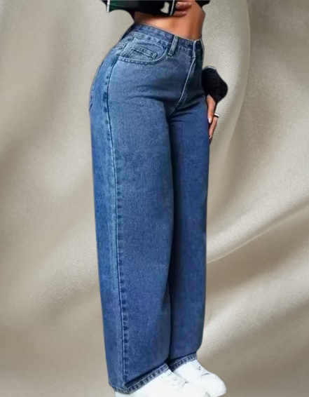 Blue Straightfit jeans