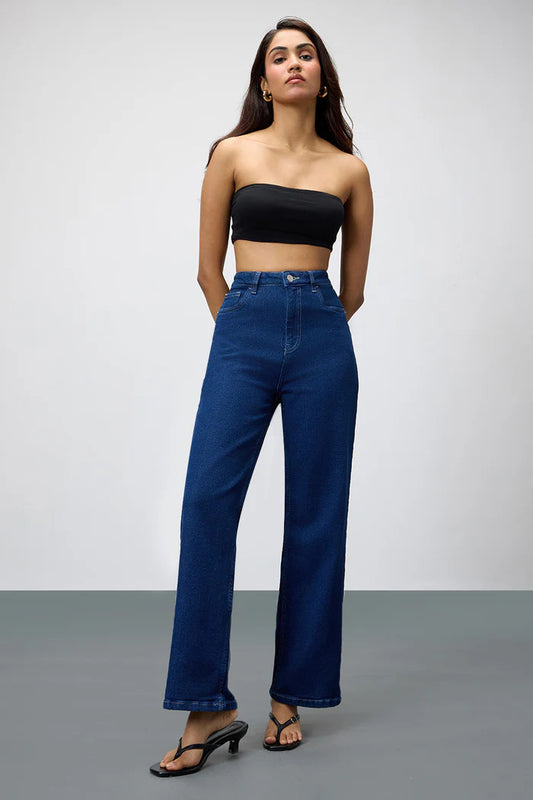 STRAIGHT FIT BLUE JEANS 👖
