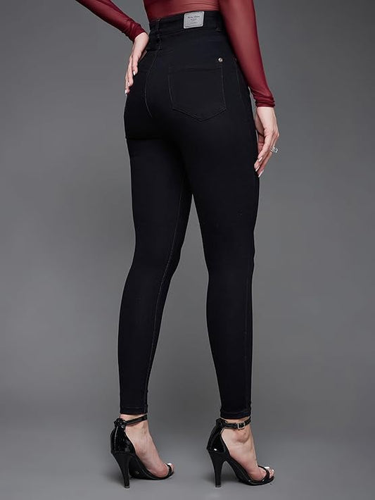 BLACK NARROW JEANS