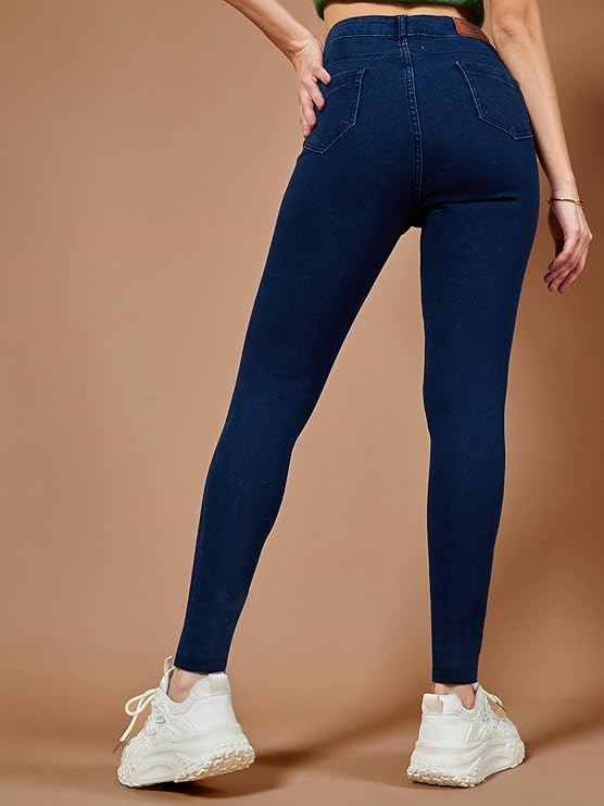 BLUE NERROW JEANS
