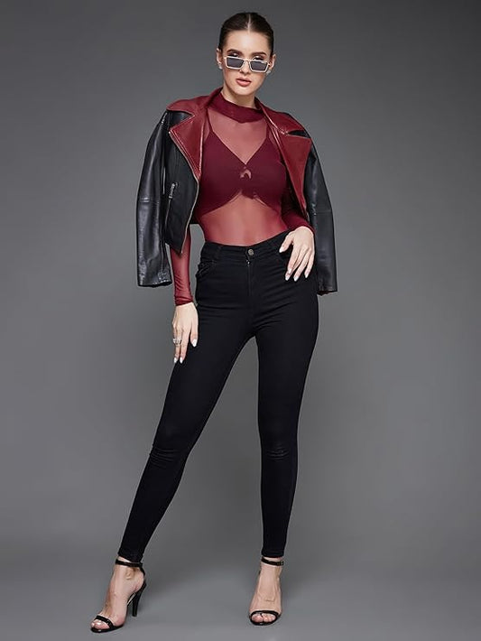 BLACK NARROW JEANS