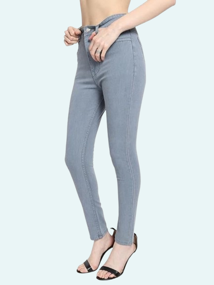 NARROW GREY JEANS