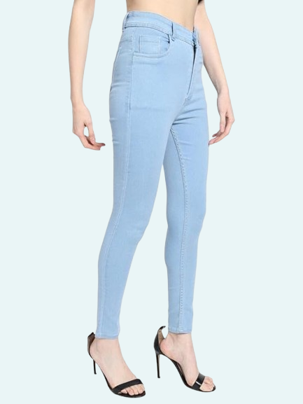 LITE BLUE NARROW JEANS