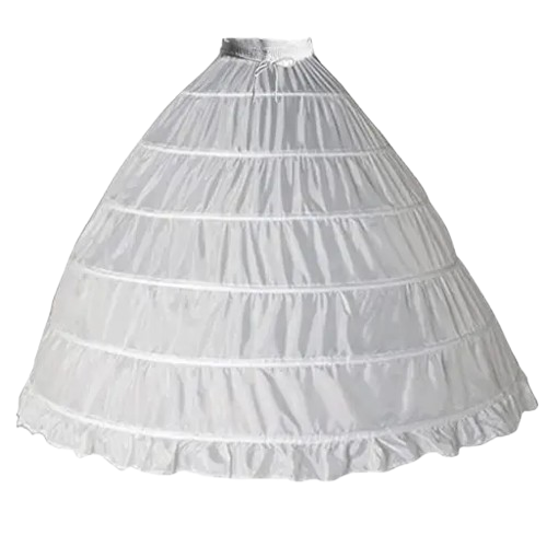 Underskrit 6 Hoops Petticoat skrit