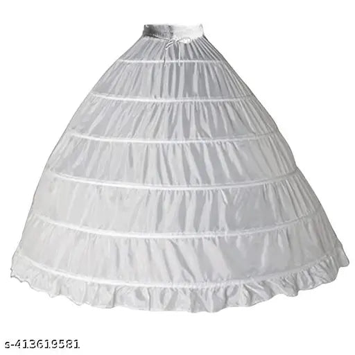 Underskrit 6 Hoops Petticoat skrit