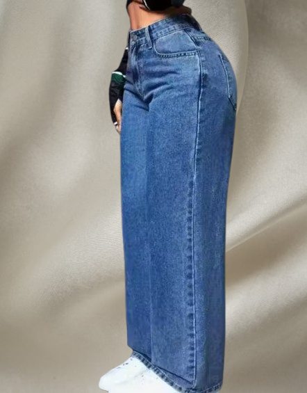Blue Straightfit jeans