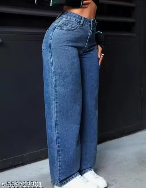 Blue Straightfit jeans